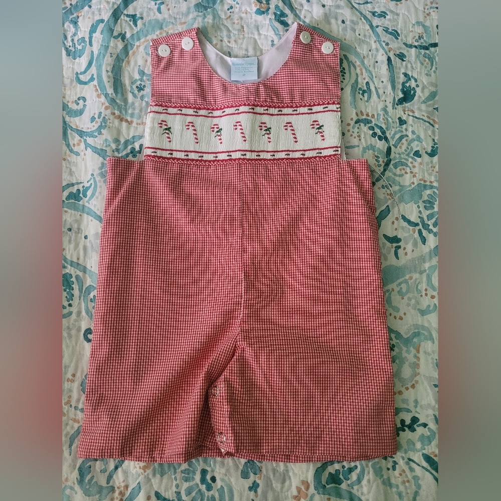 Toddler Smocked Christmas Jonjon